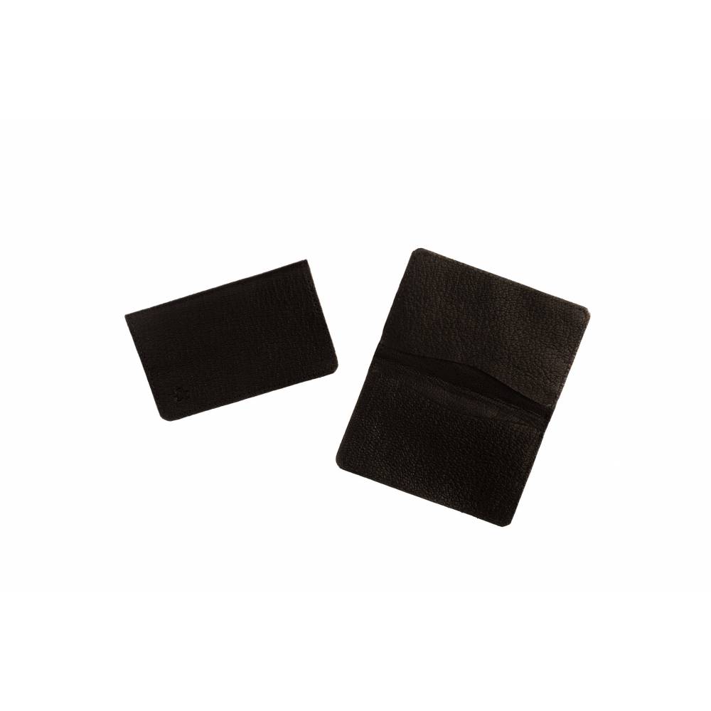 Slide Swing TARJETERO TRIPLE DE PIEL NEGRO thumbnail 2