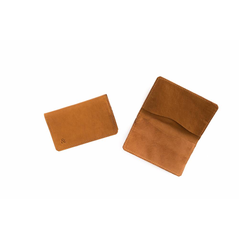 Slide Swing TARJETERO TRIPLE DE PIEL NUEZ thumbnail 2