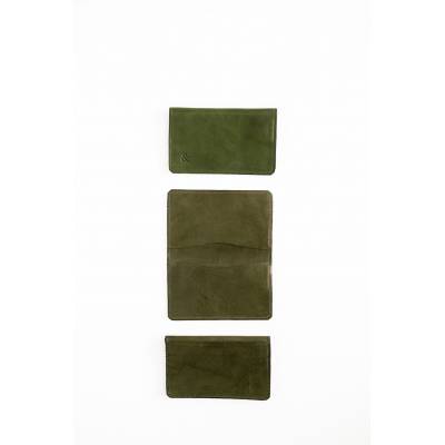 CARDHOLDER GREEN BOTTLE