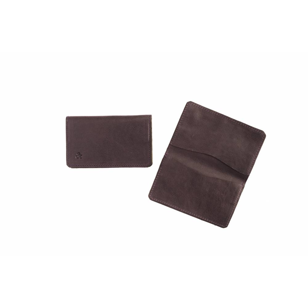 Slide Swing TARJETERO TRIPLE DE PIEL VIOLETA thumbnail 2