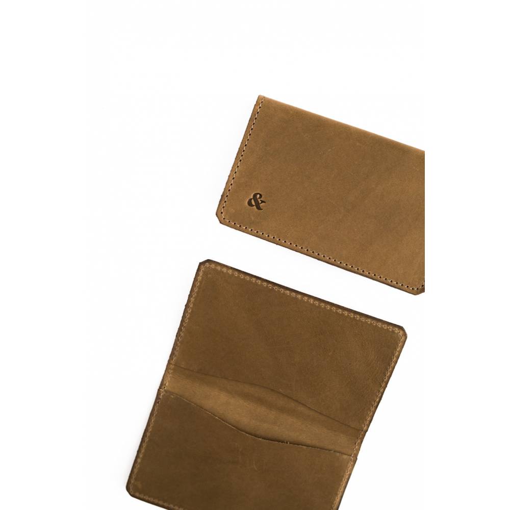 Slide Swing TARJETERO TRIPLE DE PIEL MILITAR thumbnail 2