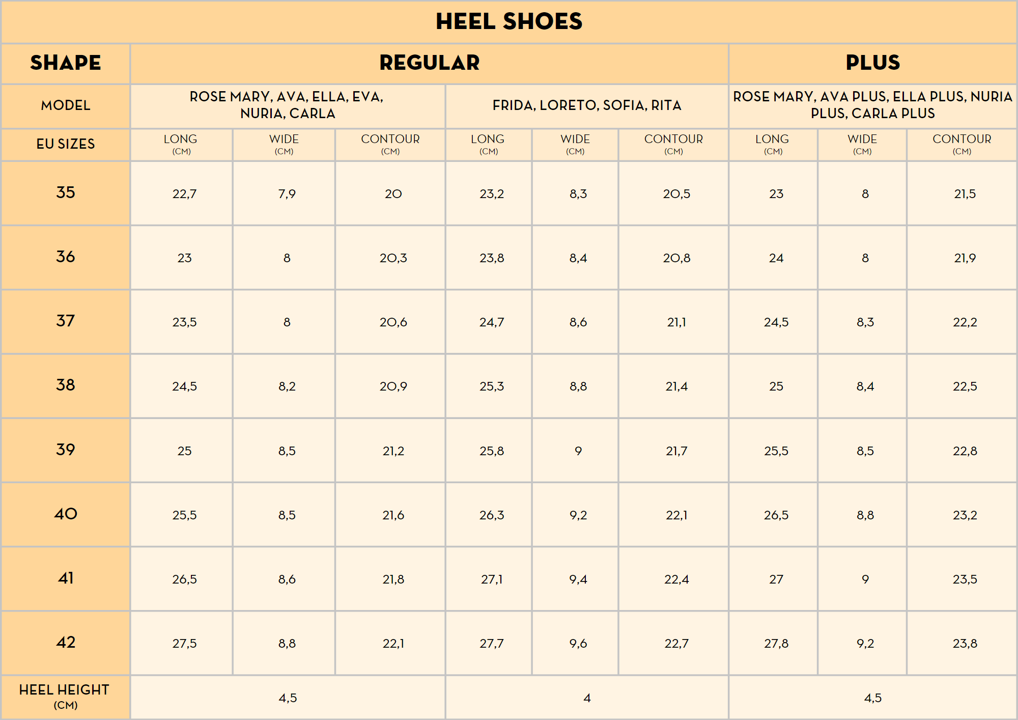 Size guide